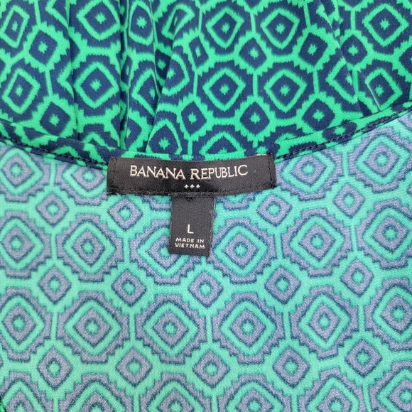 2/$20 Banana Republic Geometric Dress Large - Picture 6 of 9